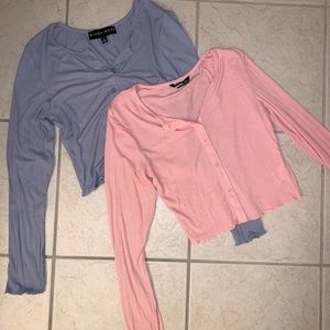 Blushmark Long Sleeve Crop Top